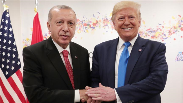 Tramp Ərdoğanın mesajını paylaşdı